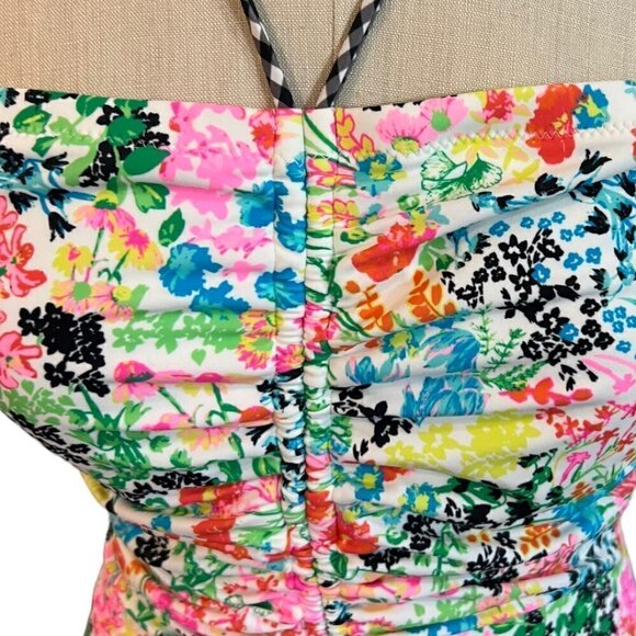 Coco Rave Swimwear XL Cruise Multi Color One Piece Bathing Suit Floral New Beach - Picture 5 of 9